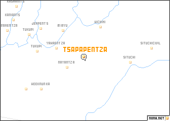 map of Tsapapentza