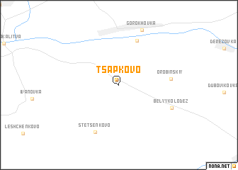 map of Tsapkovo