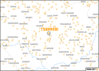 map of Tsapprai