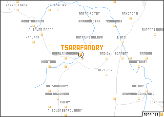 map of Tsarafandry