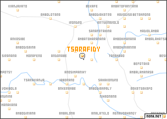 map of Tsarafidy