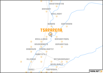 map of Tsararena