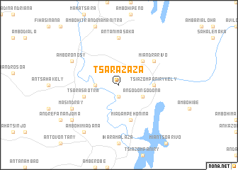 map of Tsarazaza