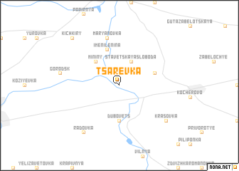 map of Tsarëvka