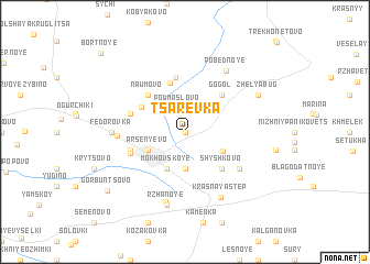 map of Tsarëvka
