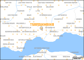 map of Tsaroukhaíika