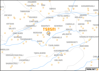 map of Tsasri