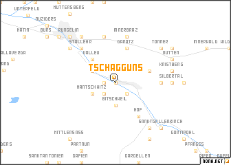map of Tschagguns