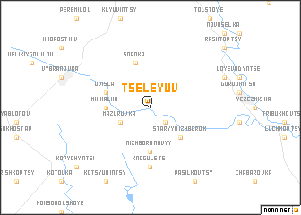 map of Tseleyuv