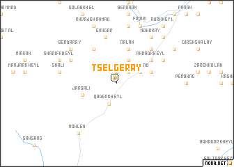 map of Tselgēray