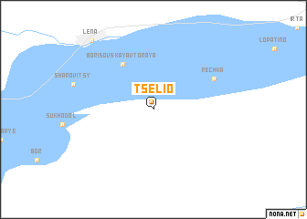 map of Tselio