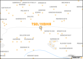 map of Tselykovka