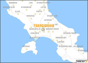 map of Tsengiánika