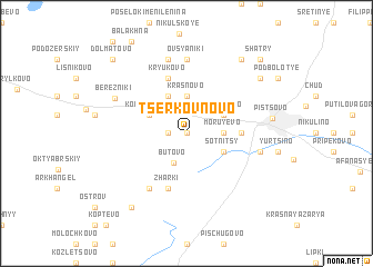 map of Tserkovnovo