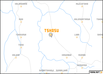 map of Tshasu