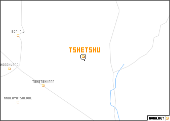 map of Tshetshu
