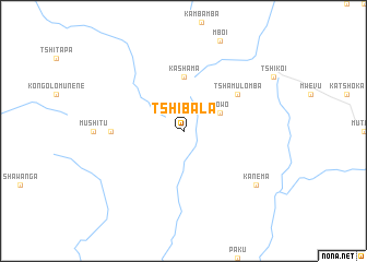 map of Tshibala