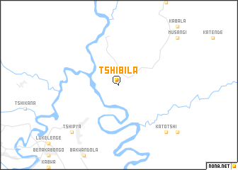 map of Tshibila