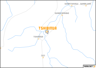 map of Tshibinda