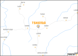 map of Tshiendo