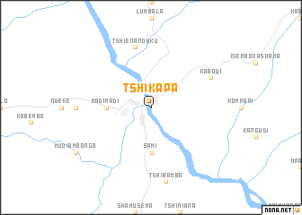 map of Tshikapa