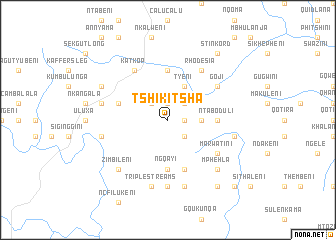 map of Tshikitsha