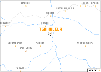 map of Tshikulela