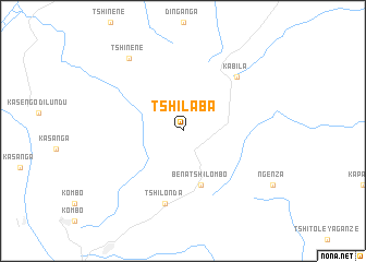 map of Tshilaba