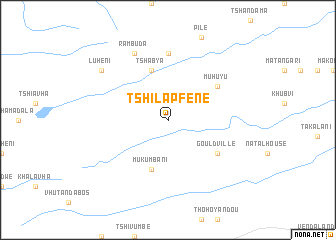 map of Tshilapfene