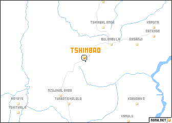 map of Tshimbao