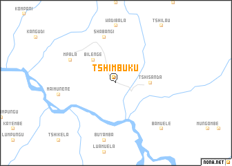 map of Tshimbuku
