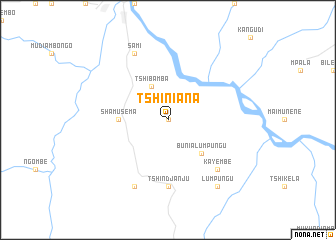 map of Tshiniana