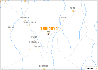 map of Tshipoya