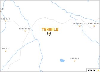 map of Tshiwilu