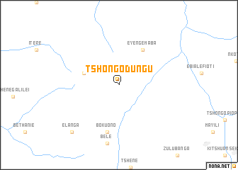 map of Tshongo-Dungu