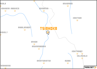 map of Tsiahoka