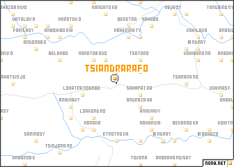 map of Tsiandrarafo