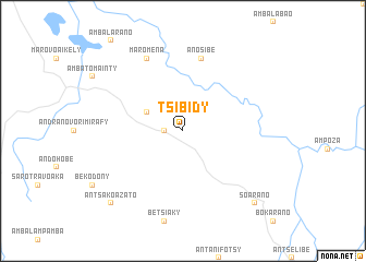 map of Tsibidy