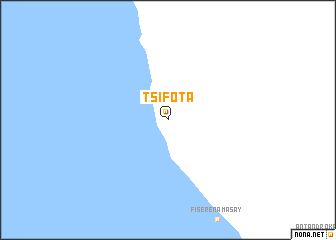 map of Tsifota