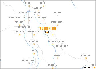 map of Tsikirika