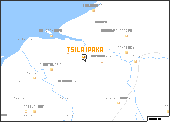 map of Tsilaipaka