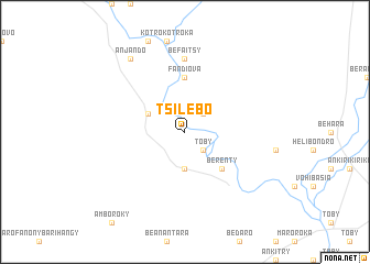 map of Tsilebo