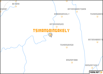 map of Tsimandaingakely