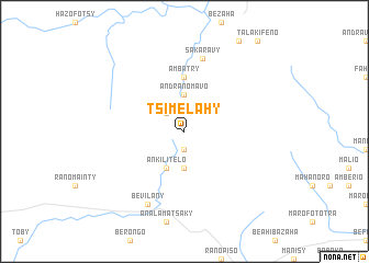 map of Tsimelahy