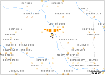 map of Tsimiasy