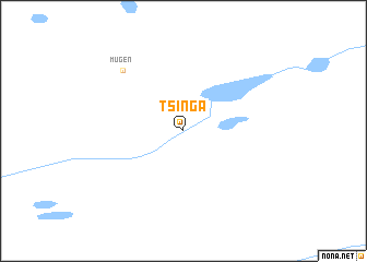 map of Tsinga