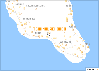 map of Tsinimouachongo