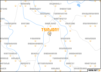 map of Tsinjony