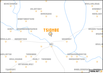 map of Tsiombe