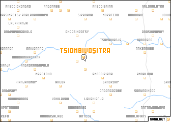 map of Tsiombivositra